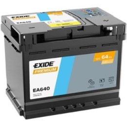 EXIDE Startovací baterie PREMIUM 12 V, 64 Ah EA640